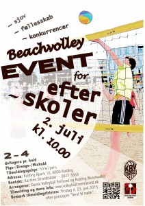 Efterskole Beachvolleyevent 2015